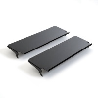 Полка Из металла Ш60 x Г18 см Archivita единый размер черный AM.PM  фото, kupilegko.ru